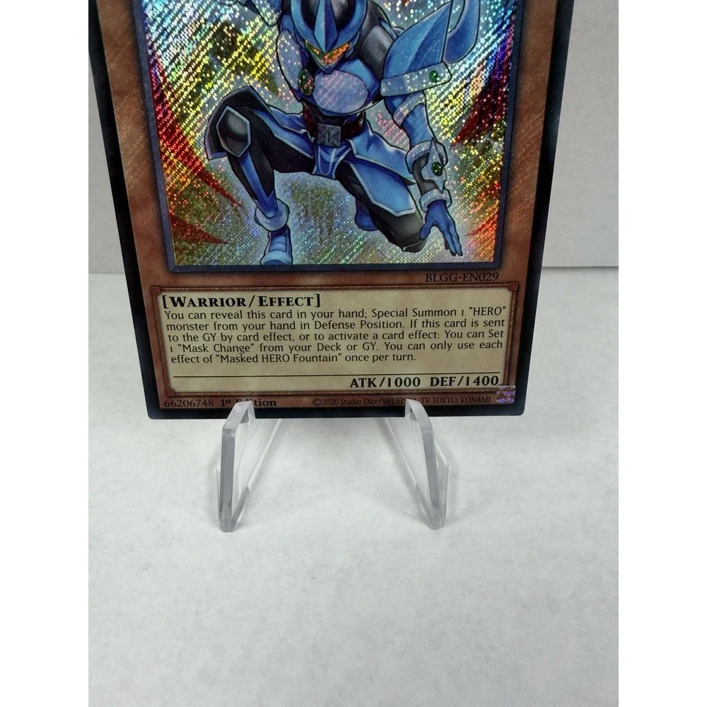 BLGG-EN029 Masked HERO Fountain Secret Rare Yu-Gi-Oh! NEW
